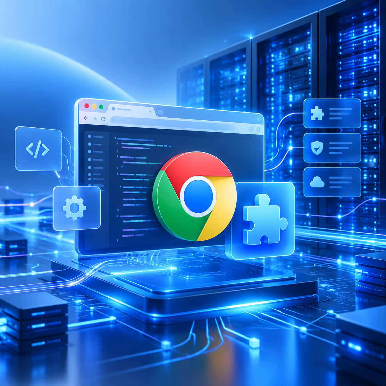 Chrome浏览器插件开发场景图
